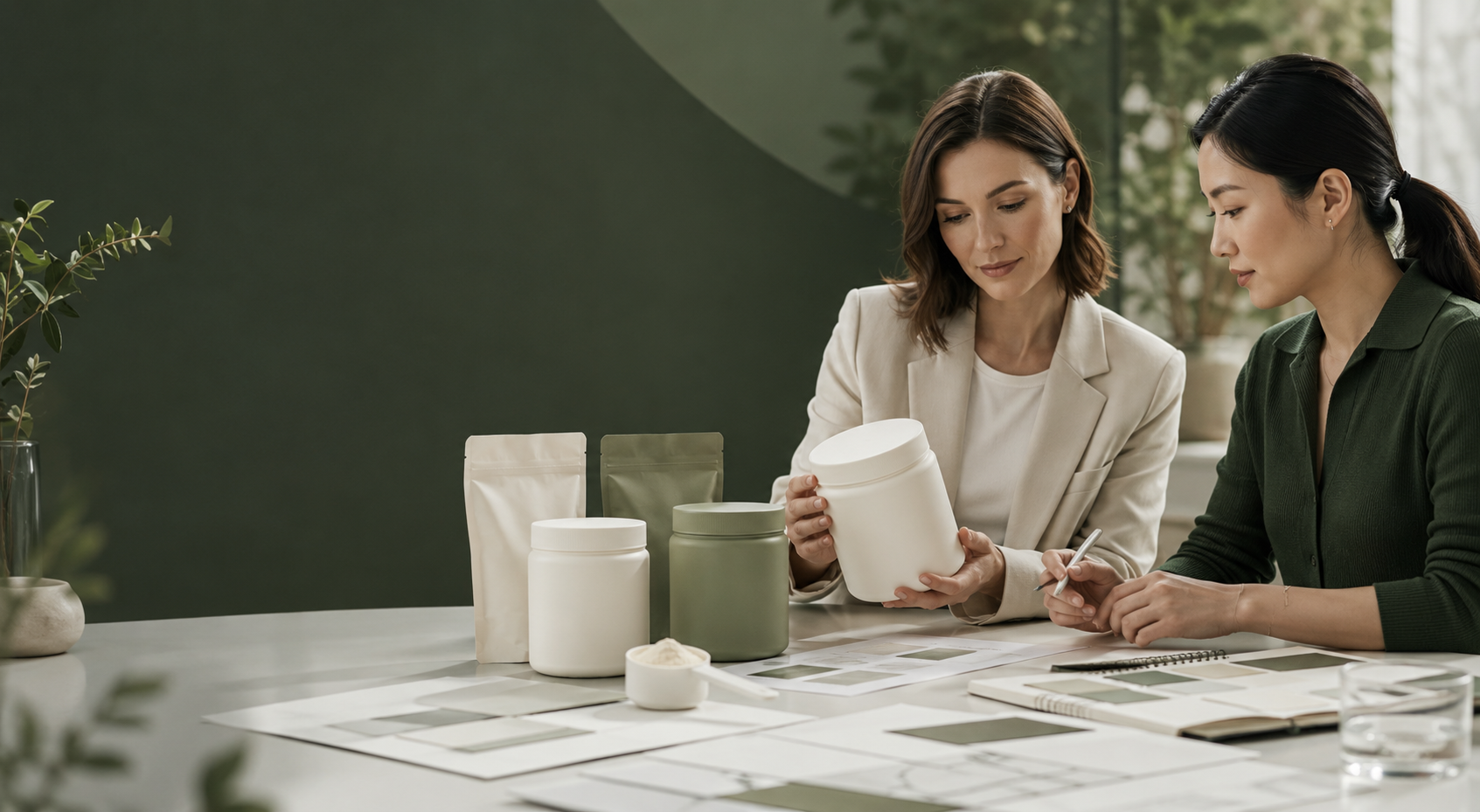 Private label women’s creatine powder product development collaboration