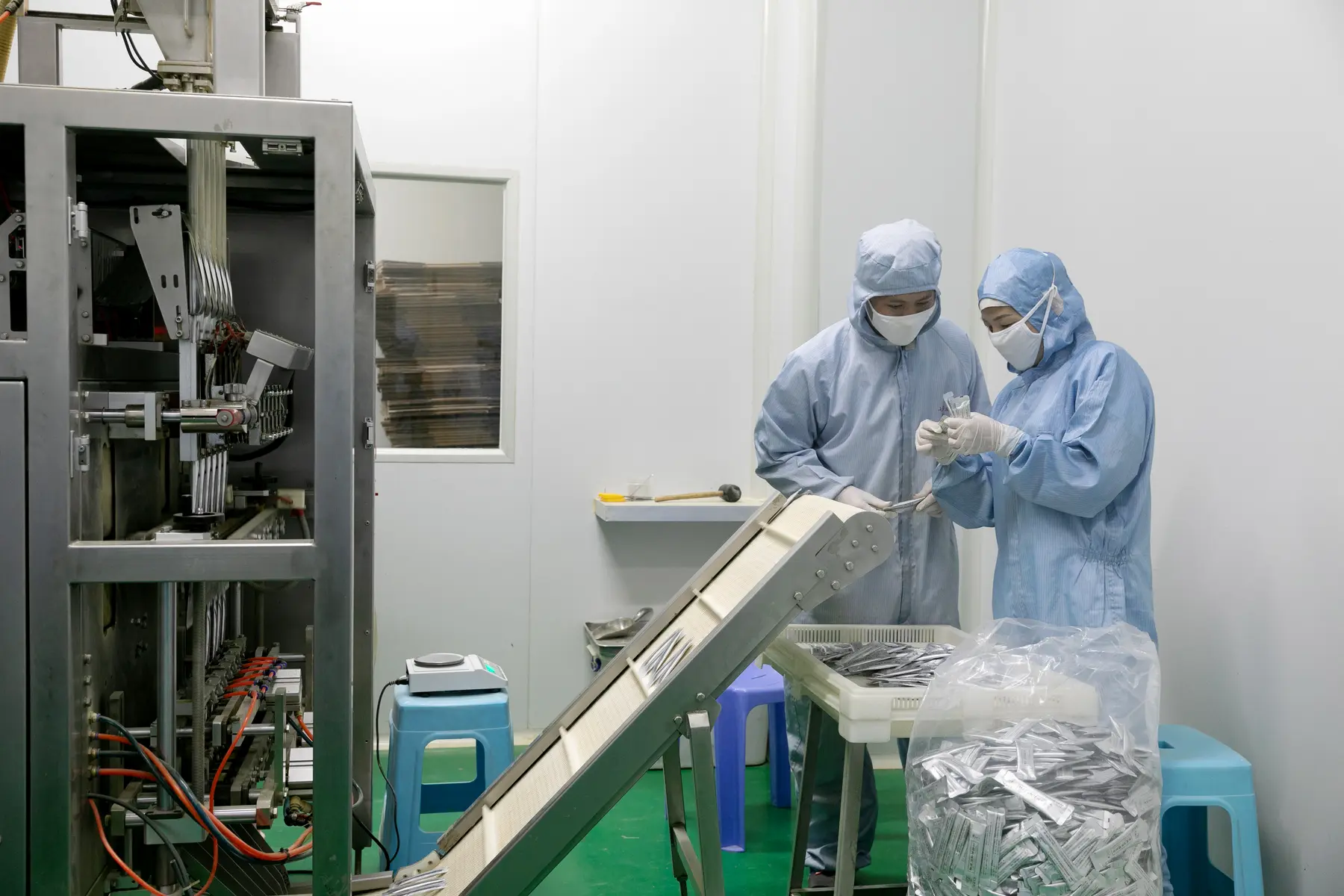 Manufacturing partner packaging capability coordinated for wellness projects